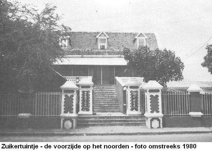 05. Zuikertuintje voorzijde op het noorden rond 1980